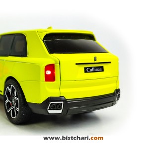 ماکت ماشین رولز رویس Rolls Royce مدل Cullinan رنگ زرد