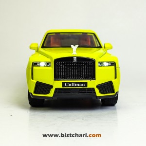 ماکت ماشین رولز رویس Rolls Royce مدل Cullinan رنگ زرد