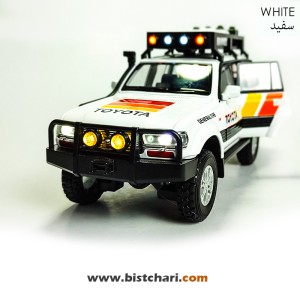 ماکت ماشین تویوتا Toyota مدل لندکروزر Land Cruiser رنگ سفید