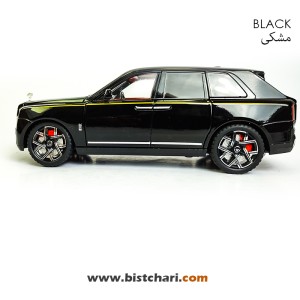 ماکت ماشین رولز رویس Rolls Royce مدل Cullinan رنگ مشکی