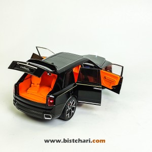 ماکت ماشین رولز رویس Rolls Royce مدل Cullinan رنگ مشکی