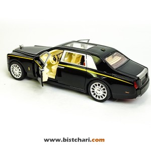 ماکت ماشین رولز رویس Rolls Royce مدل Phantom رنگ مشکی