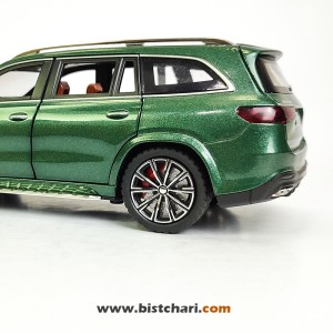 ماکت ماشین مرسدس بنز  Mercedes-Benz مدل AMG GLS63 رنگ سبز