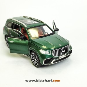 ماکت ماشین مرسدس بنز  Mercedes-Benz مدل AMG GLS63 رنگ سبز