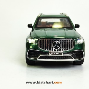 ماکت ماشین مرسدس بنز  Mercedes-Benz مدل AMG GLS63 رنگ سبز