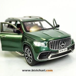 ماکت ماشین مرسدس بنز  Mercedes-Benz مدل AMG GLS63 رنگ سبز