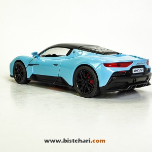 ماکت ماشین مازراتی Maserati مدل MC 20 رنگ آبی روشن