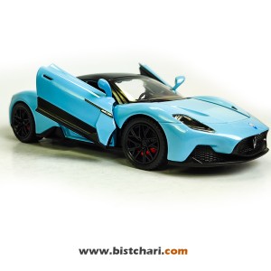 ماکت ماشین مازراتی Maserati مدل MC 20 رنگ آبی روشن