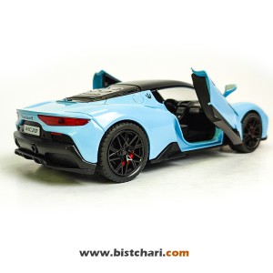 ماکت ماشین مازراتی Maserati مدل MC 20 رنگ آبی روشن