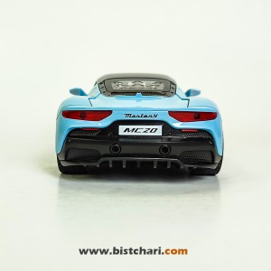 ماکت ماشین مازراتی Maserati مدل MC 20 رنگ آبی روشن