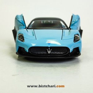 ماکت ماشین مازراتی Maserati مدل MC 20 رنگ آبی روشن