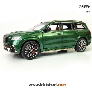 ماکت ماشین مرسدس بنز  Mercedes-Benz مدل AMG GLS63 رنگ سبز