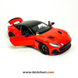 ماکت ماشین استون مارتین Aston Martin مدل DBS Super Leggera رنگ قرمز
