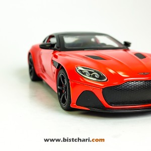 ماکت ماشین استون مارتین Aston Martin مدل DBS Super Leggera رنگ قرمز