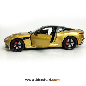 ماکت ماشین استون مارتین Aston Martin مدل DBS Super Leggera رنگ طلایی