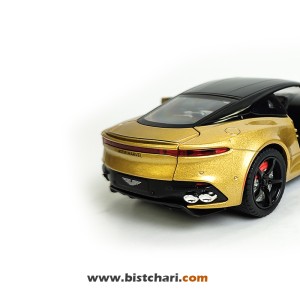 ماکت ماشین استون مارتین Aston Martin مدل DBS Super Leggera رنگ طلایی