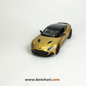 ماکت ماشین استون مارتین Aston Martin مدل DBS Super Leggera رنگ طلایی