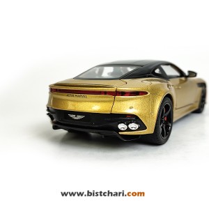 ماکت ماشین استون مارتین Aston Martin مدل DBS Super Leggera رنگ طلایی