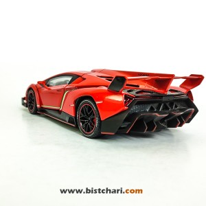 ماکت ماشین لامبورگینی Lamborghini مدل Veneno رنگ قرمز