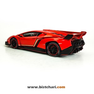 ماکت ماشین لامبورگینی Lamborghini مدل Veneno رنگ قرمز
