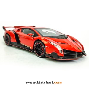 ماکت ماشین لامبورگینی Lamborghini مدل Veneno رنگ قرمز