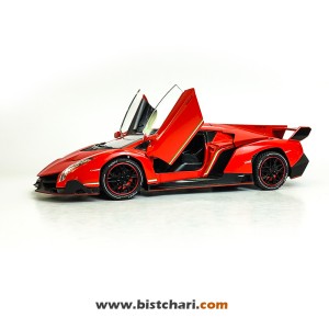 ماکت ماشین لامبورگینی Lamborghini مدل Veneno رنگ قرمز