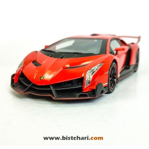 ماکت ماشین لامبورگینی Lamborghini مدل Veneno رنگ قرمز