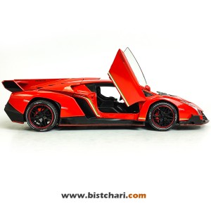 ماکت ماشین لامبورگینی Lamborghini مدل Veneno رنگ قرمز