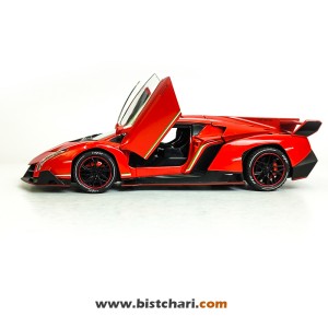 ماکت ماشین لامبورگینی Lamborghini مدل Veneno رنگ قرمز