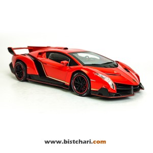 ماکت ماشین لامبورگینی Lamborghini مدل Veneno رنگ قرمز