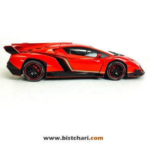 ماکت ماشین لامبورگینی Lamborghini مدل Veneno رنگ قرمز