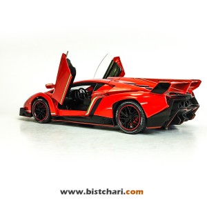ماکت ماشین لامبورگینی Lamborghini مدل Veneno رنگ قرمز