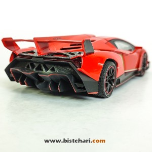 ماکت ماشین لامبورگینی Lamborghini مدل Veneno رنگ قرمز