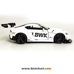 ماکت ماشین تویوتا Toyotaمدل Supra mk5 gr رنگ سفید