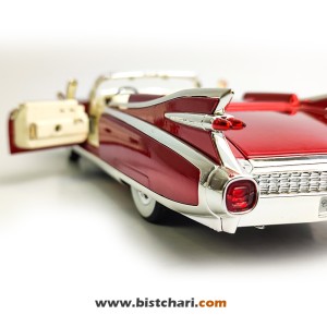 ماکت ماشین کادیلاک Cadillac مدل Eldorado Biarritz Convertible رنگ قرمز
