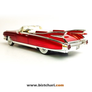 ماکت ماشین کادیلاک Cadillac مدل Eldorado Biarritz Convertible رنگ قرمز