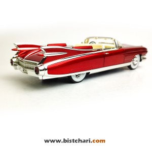 ماکت ماشین کادیلاک Cadillac مدل Eldorado Biarritz Convertible رنگ قرمز