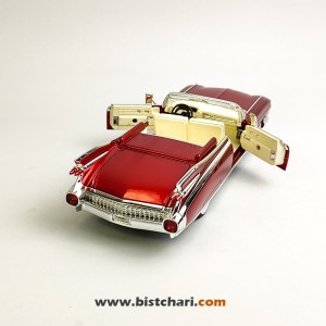 ماکت ماشین کادیلاک Cadillac مدل Eldorado Biarritz Convertible رنگ قرمز