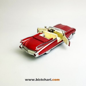 ماکت ماشین کادیلاک Cadillac مدل Eldorado Biarritz Convertible رنگ قرمز