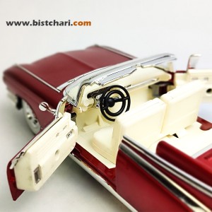 ماکت ماشین کادیلاک Cadillac مدل Eldorado Biarritz Convertible رنگ قرمز