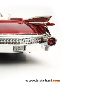 ماکت ماشین کادیلاک Cadillac مدل Eldorado Biarritz Convertible رنگ قرمز