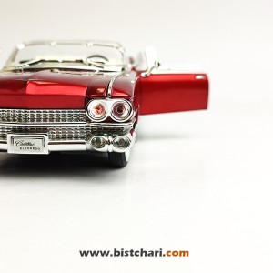ماکت ماشین کادیلاک Cadillac مدل Eldorado Biarritz Convertible رنگ قرمز