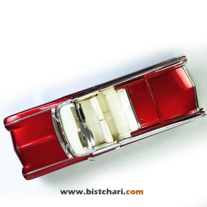 ماکت ماشین کادیلاک Cadillac مدل Eldorado Biarritz Convertible رنگ قرمز