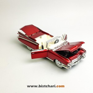 ماکت ماشین کادیلاک Cadillac مدل Eldorado Biarritz Convertible رنگ قرمز