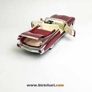 ماکت ماشین کادیلاک Cadillac مدل Eldorado Biarritz Convertible رنگ قرمز