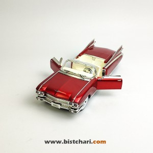 ماکت ماشین کادیلاک Cadillac مدل Eldorado Biarritz Convertible رنگ قرمز