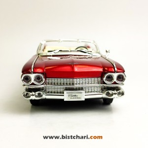 ماکت ماشین کادیلاک Cadillac مدل Eldorado Biarritz Convertible رنگ قرمز