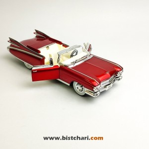 ماکت ماشین کادیلاک Cadillac مدل Eldorado Biarritz Convertible رنگ قرمز