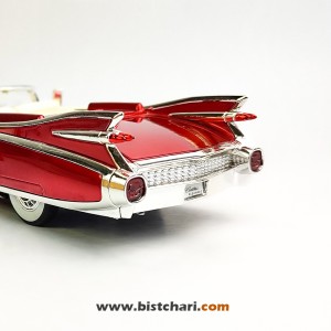 ماکت ماشین کادیلاک Cadillac مدل Eldorado Biarritz Convertible رنگ قرمز