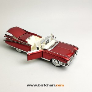ماکت ماشین کادیلاک Cadillac مدل Eldorado Biarritz Convertible رنگ قرمز